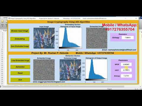 Image Cryptography Using Matlab Project With Source Code
