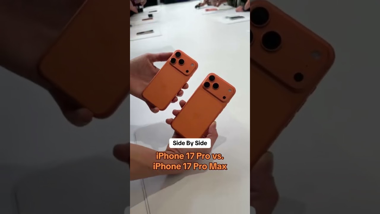 iPhone 17 Pro vs. Max: What’s New? 📱