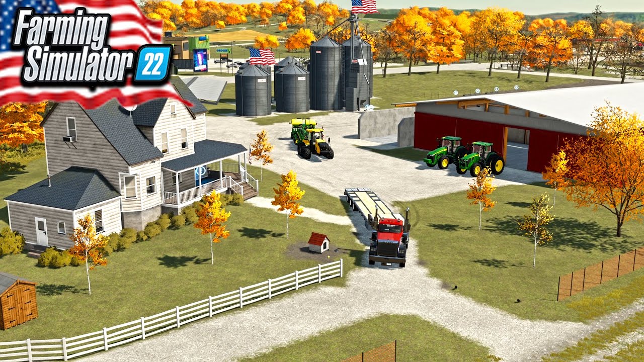 Starting an American Farm in FS22 ๐