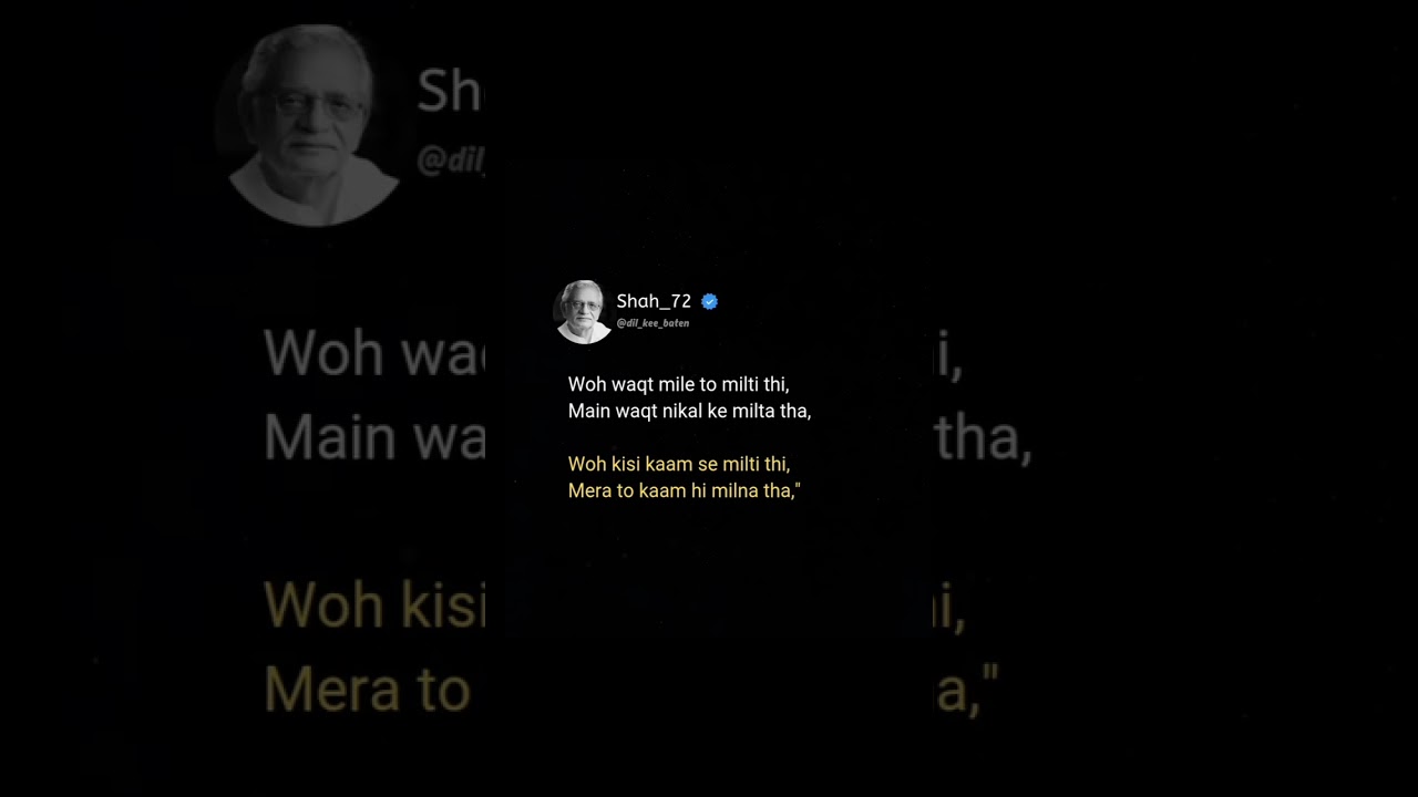 Follow @lifeOpener4 for Inspiring Poetry & Sad Shayari 🌹