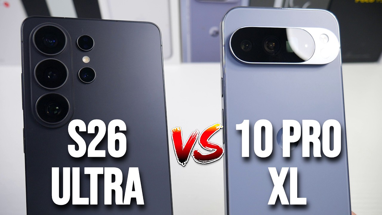 Google Pixel 10 Pro XL VS S26 Ultra (Camera Test, PUBG & Display & Speed Test & Speakers)
