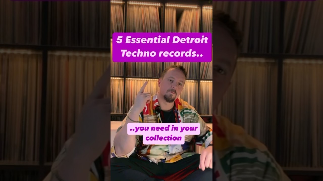 5 Top 5 Must-Have Detroit Techno Records πΆ
