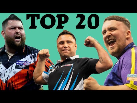 The 20 Top 20 Darts Premier League Checkouts 2024 🎯