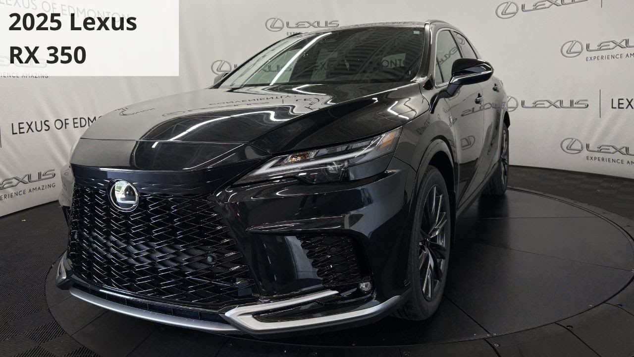NEW 2025 2025 Lexus RX 350 F SPORT AWD in Edmonton