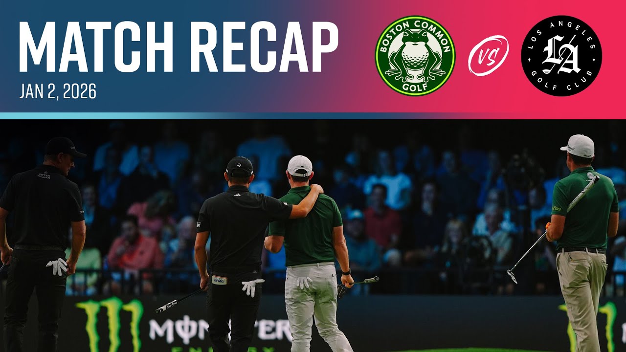 Match 2 Highlights: Boston Common Golf vs. LA GC ⛳