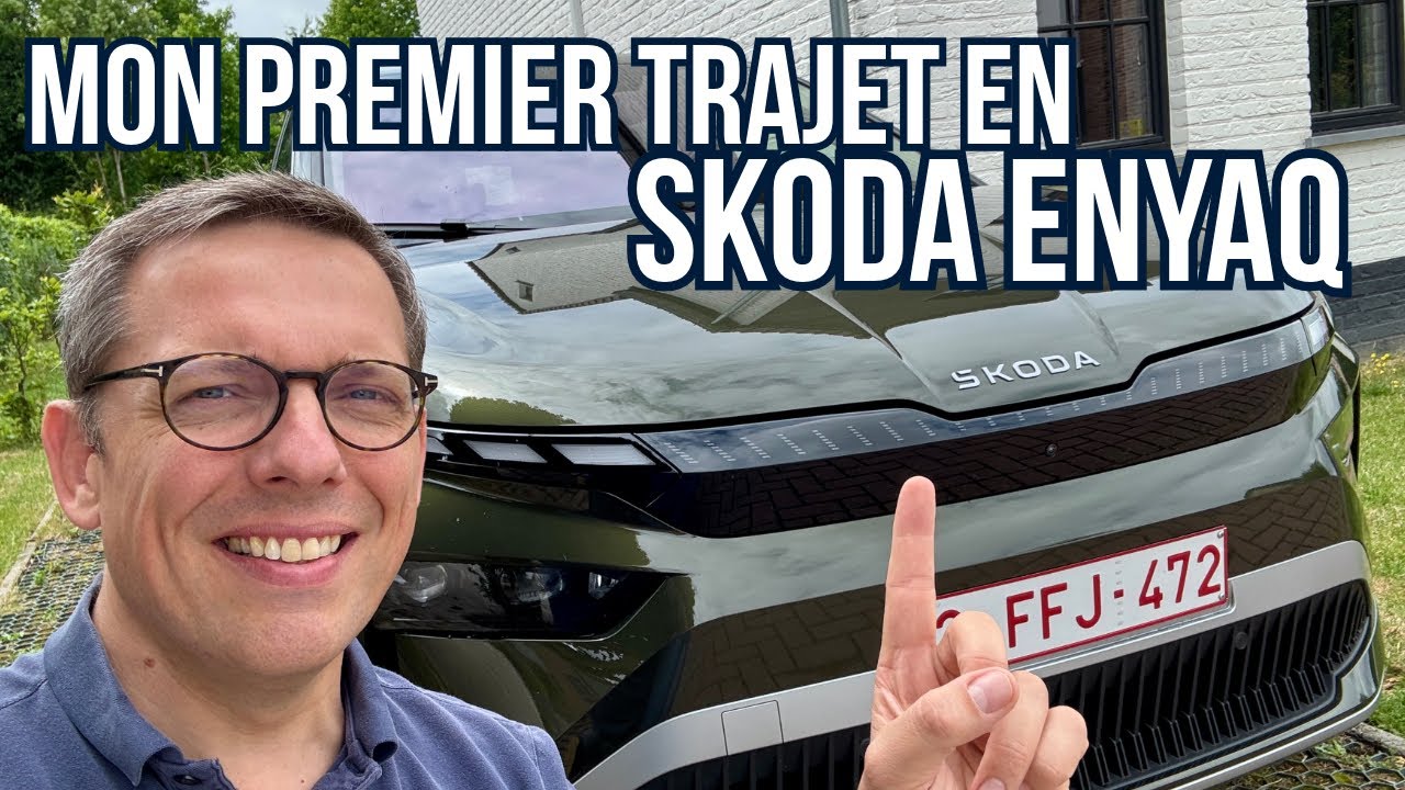 Premier Trajet - Skoda Enyaq 2025 : Mes 43 premiers kilomètres à son volant !