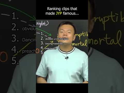Ranking Clips that made JYP Famous... #ranking #kpop #jyp
