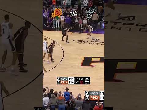 Suns vs Spursπ WILD ENDING π #shorts #nba #highlights