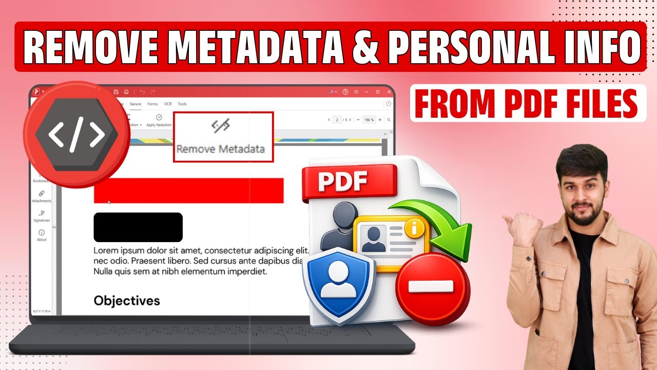 Remove PDF Metadata Offline 📝