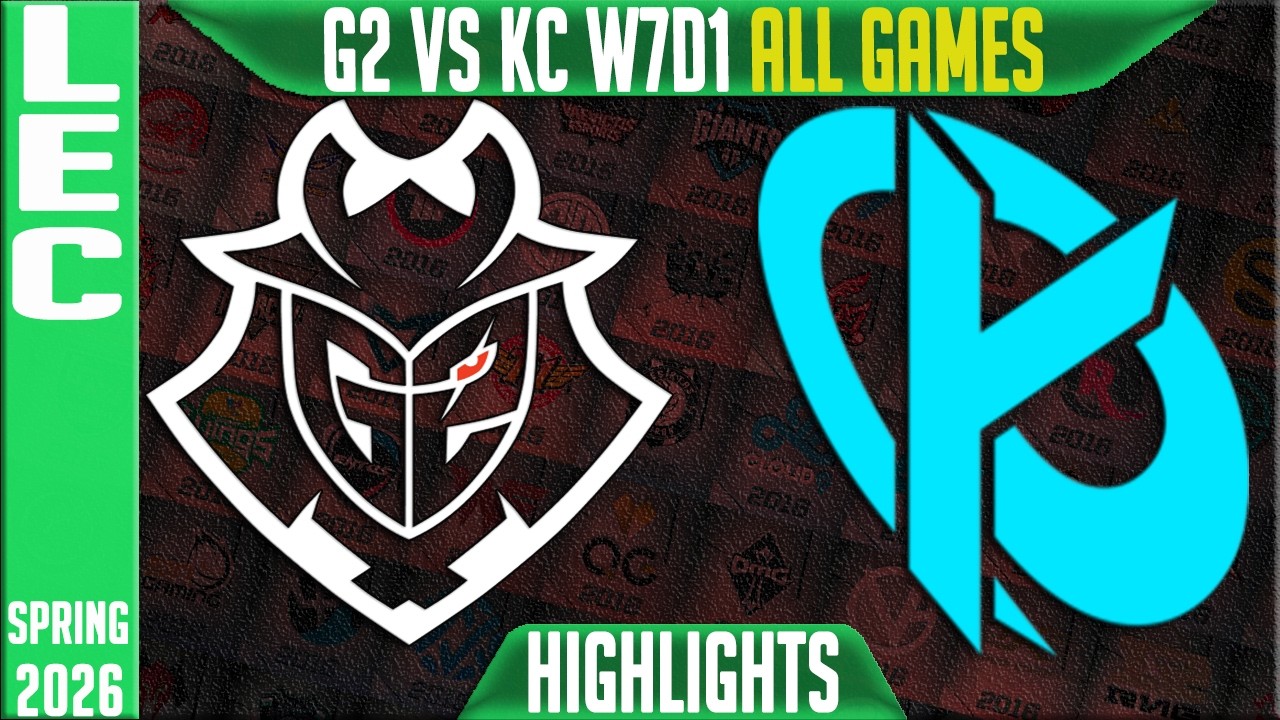 G2 vs KC Highlights ALL GAMES | LEC Spring 2026 W7D1 | G2 Esports vs Karmine Corp