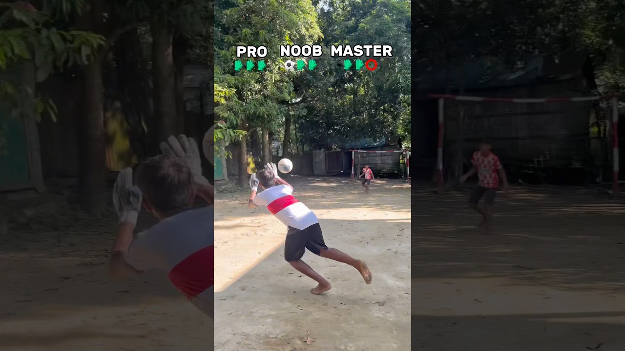 Ultimate Goalkeeper Training Challenge! 🔥 Improve Your Skills Now