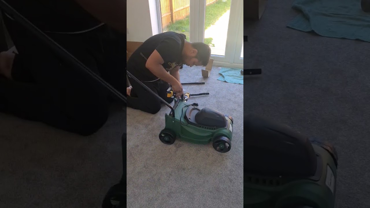 Assembling Your New B&Q Lawn Mower