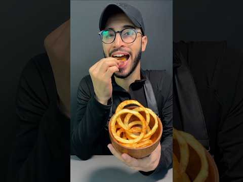 حلقات بصل❌حلقات بطاطس✅- لازم تجربوها !!