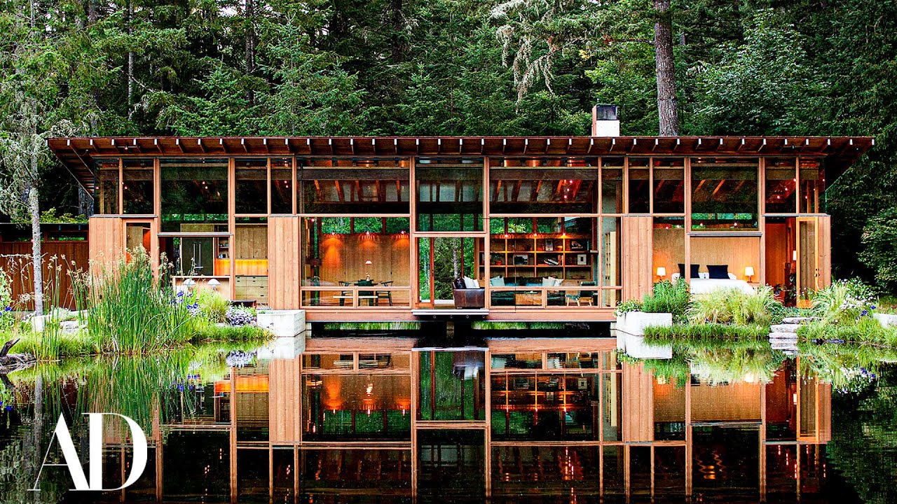 Woodland Home Over Water in Oregon ๐ฟ