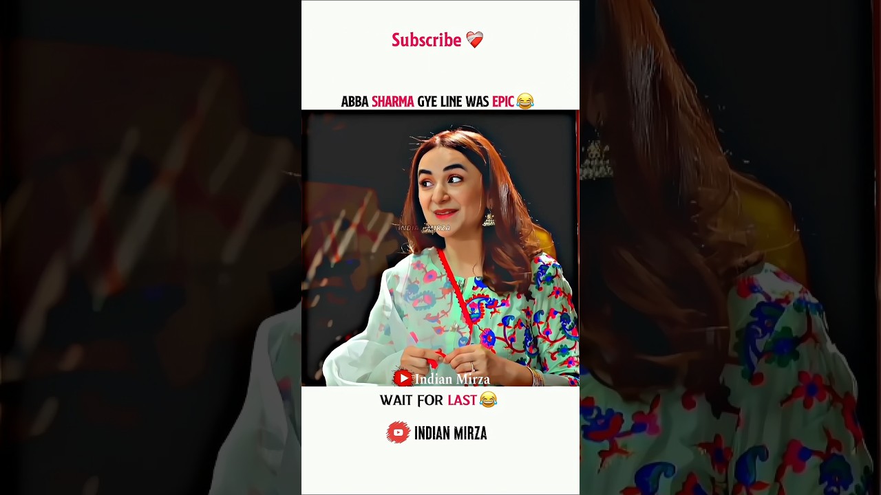 Abba Sharma Gye? 😂🔥 | Trending PakDrama Shorts with Yumna Zaidi