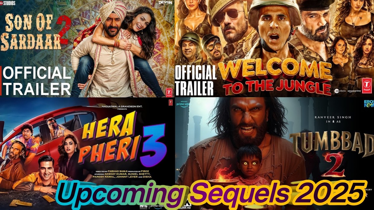 Must-Watch! Top 15 Bollywood Sequel Movies Releasing in 2025 🎬