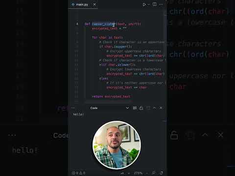 Python Programming Interview Question You Need To Know - Caesar Cipher