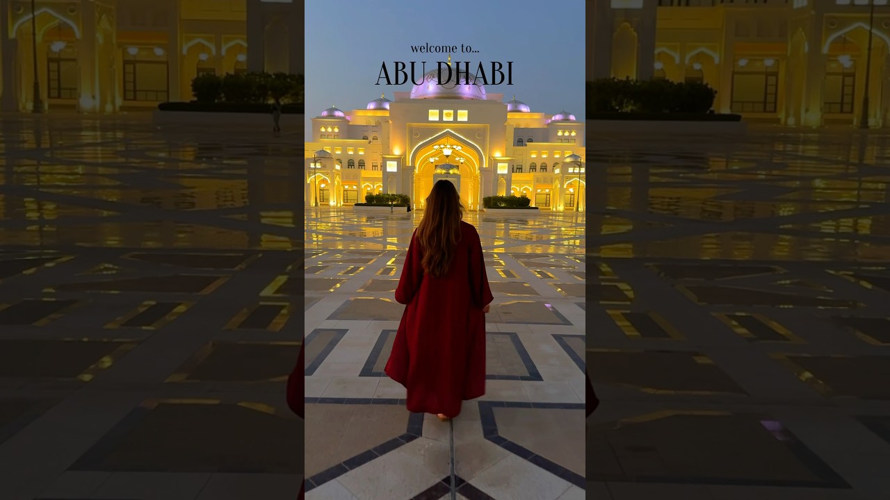 Arabian Nights Experience in Abu Dhabi ✨