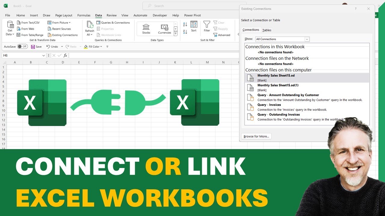 Link Workbooks in Excel for Auto Updates