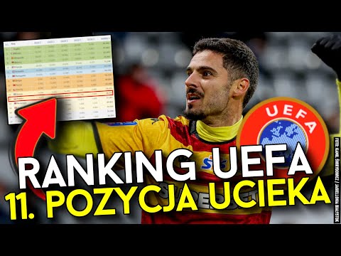 RANKING UEFA | REMIS JAGIELLONII I RAKOWA | KOMPROMITACJA LECHA POZNAŃ, PORAŻKA LEGII, GONIMY GRECJĘ