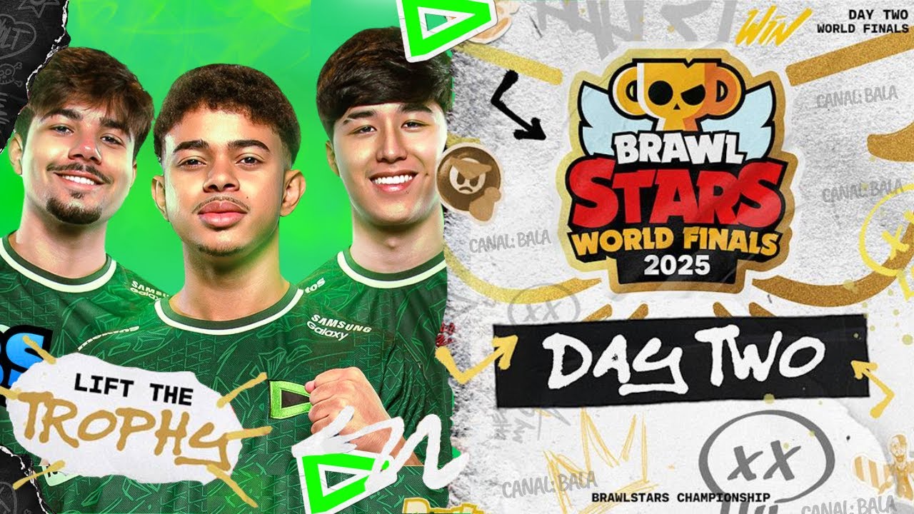 Brasil no Mundial de Brawl Stars 2025 - Dia 2 🇧🇷