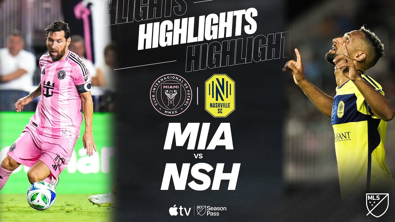 Inter Miami vs Nashville: Messi Scores 5th Straight Brace ⚽