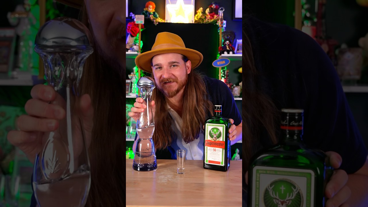 Surprising Shot Combo: Jägermeister & Tequila Mixed! 🍹