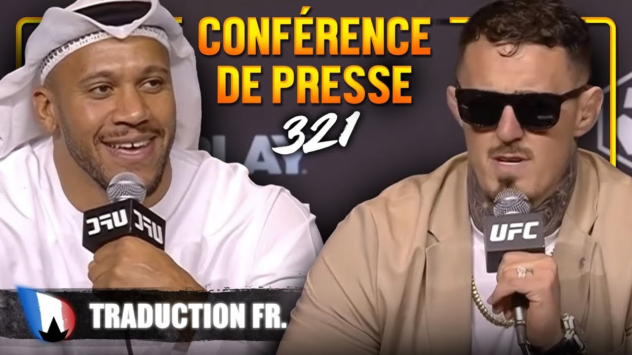 UFC 321 Tom Aspinall vs Ciryl Gane : la CONFERENCE DE PRESSE EN FRANÇAIS