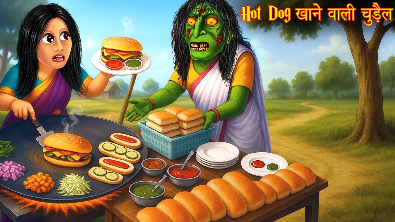 Hot Dog खाने वाली चुड़ैल | Horror Stories | Haunted Tales