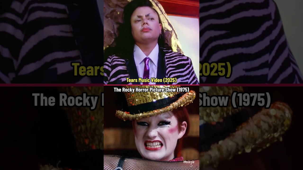 Sabrina Carpenter's Tears MV: Rocky Horror References 🎥