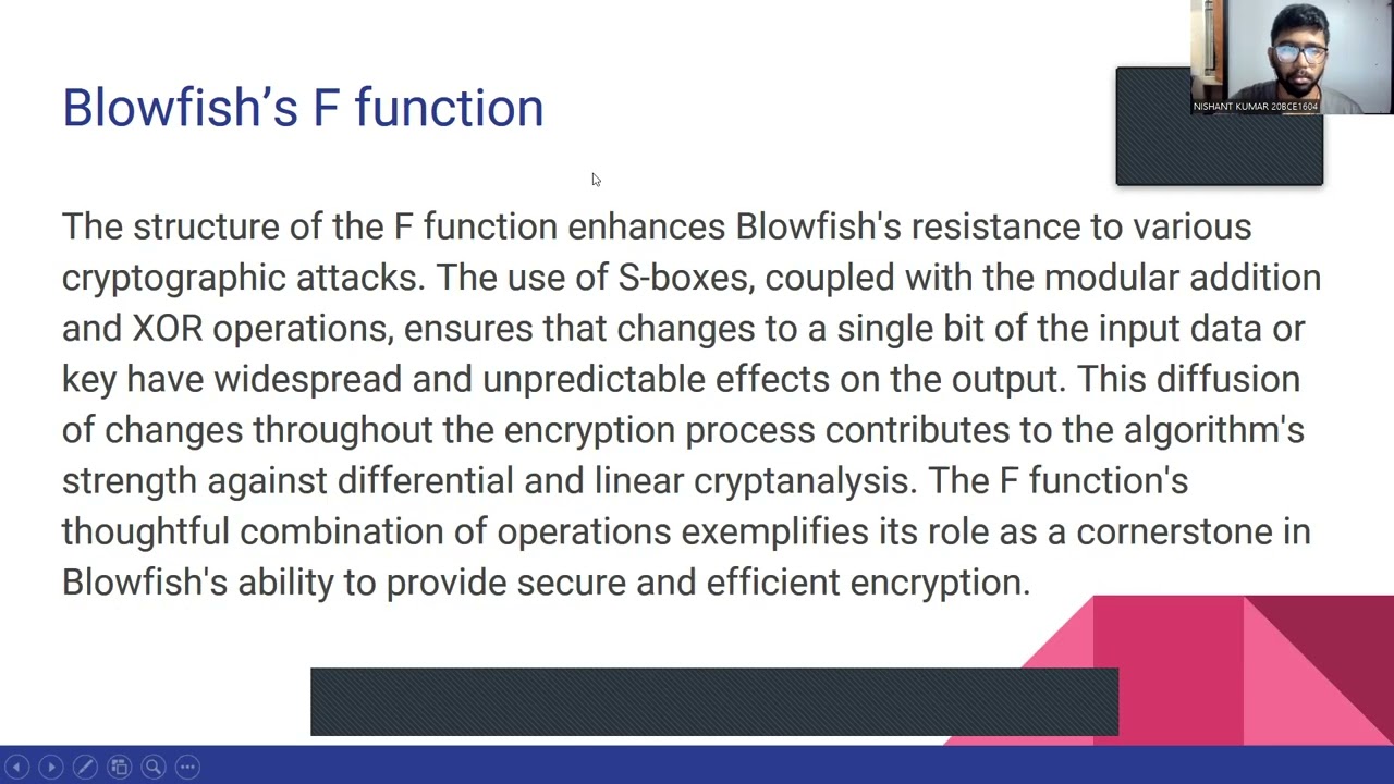 Understanding the Blowfish Algorithm in Cryptography π