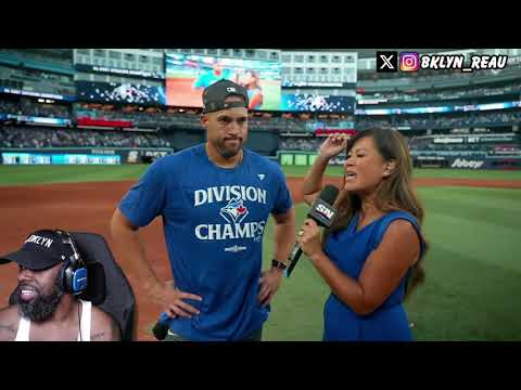 REACTION TO! George Springer Postgame Interview