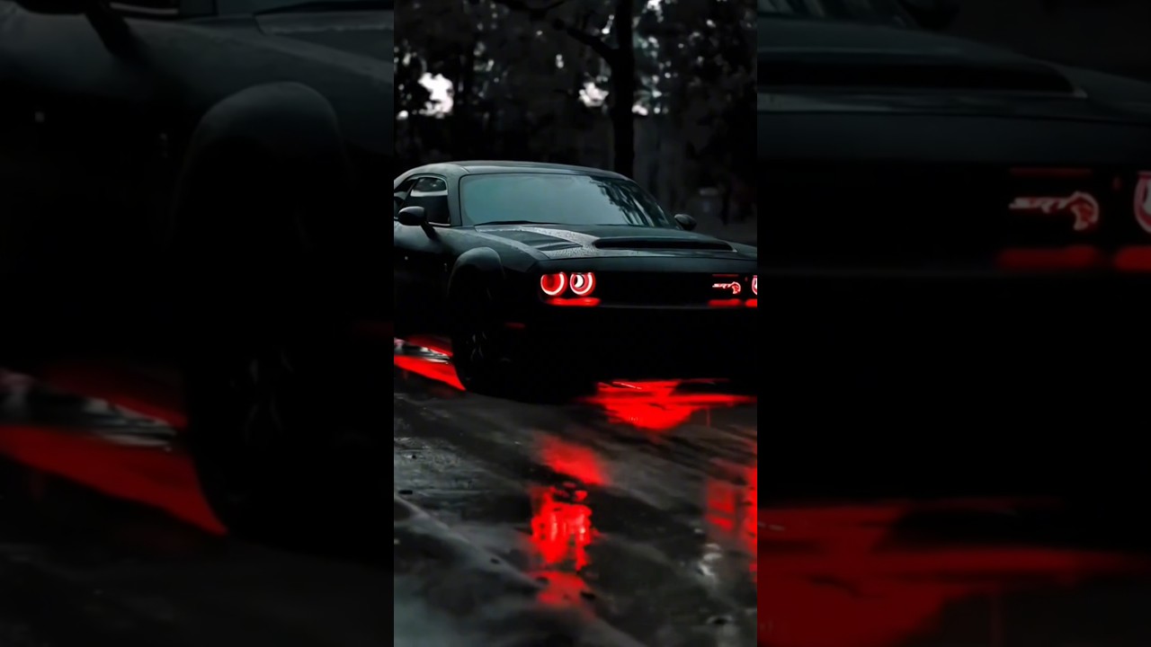 Epic Cold Start of Dodge Challenger Hellcat 🔥 - Watch the Power Unleash! 🚗💥