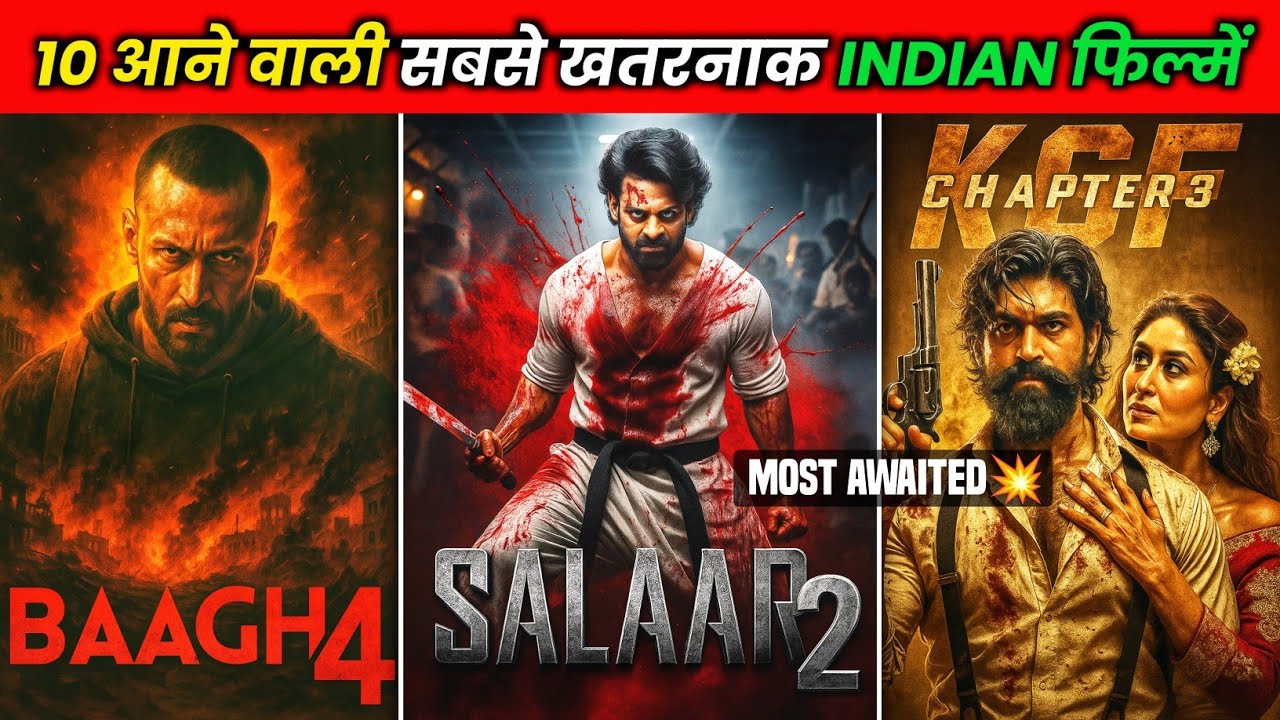 Top 10 Must-See Bollywood & South Indian Sequels Coming in 2025/26 🎬