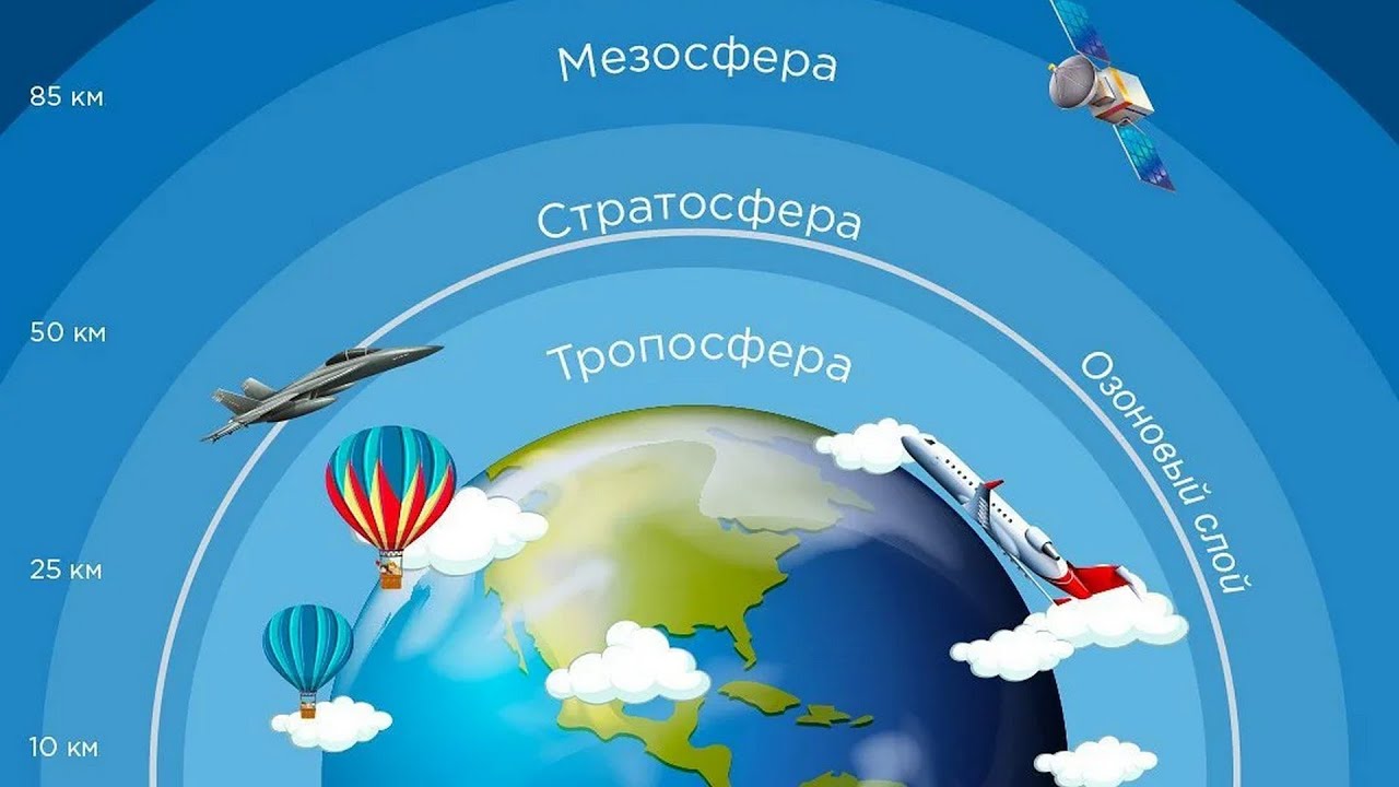 Стратосфера: птицы, самолёты и бактерии 🦅✈️