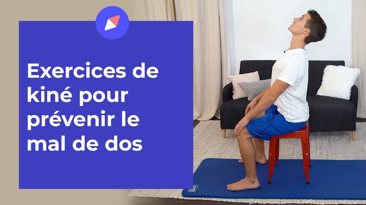 Exercices de kiné pour éviter le mal de dos 🧘‍♂️