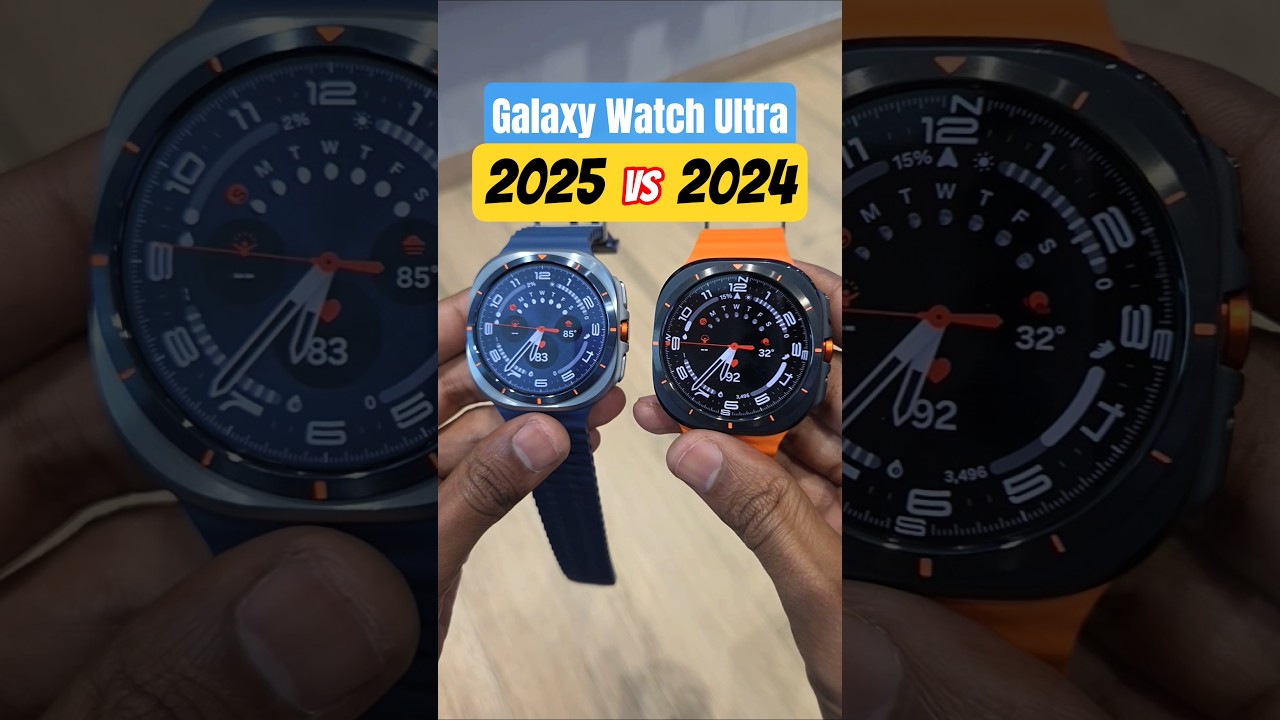 Samsung Watch Ultra 2025 vs 2024 Comparison