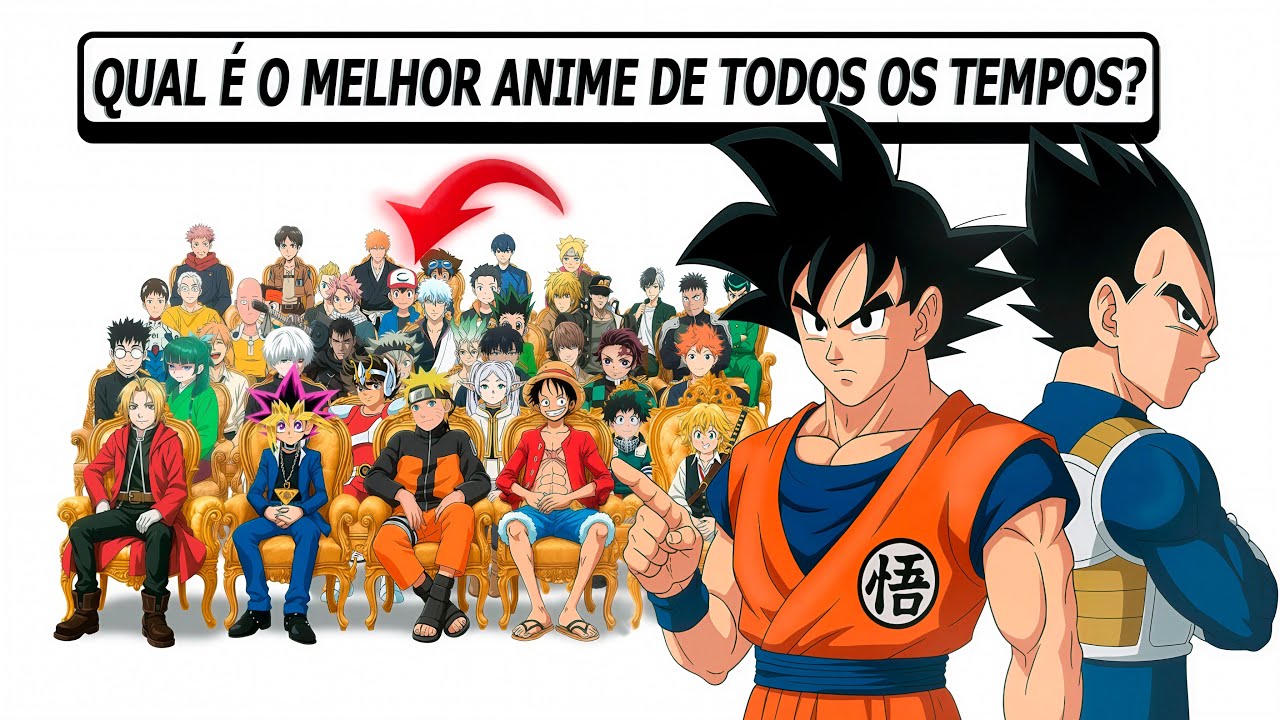 Top 40 Melhores Animes com Goku & Vegeta 🥋