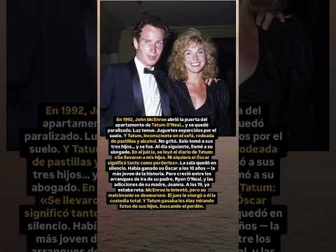 Tatum O’Neal: de la fama a los 10 años a una vida rota