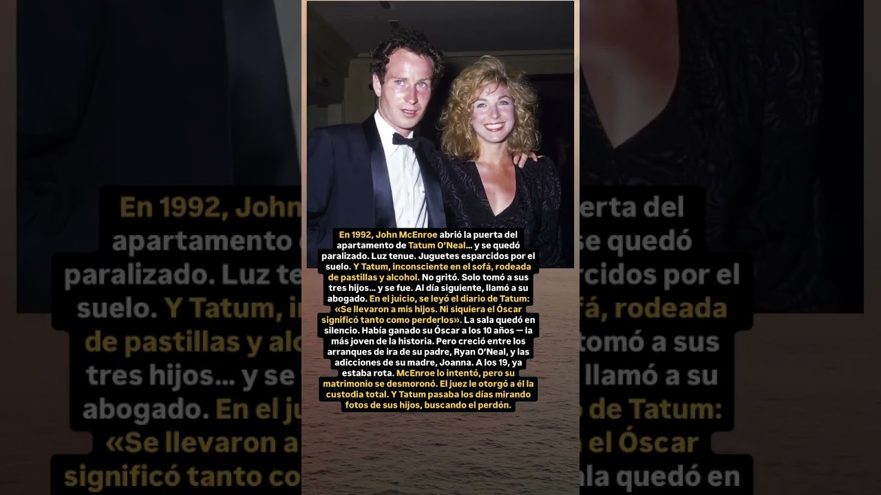 Tatum O’Neal: De la fama infantil a una vida marcada por la adversidad