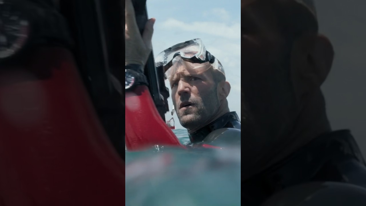 Jason Statham Battles a Giant Shark π¦