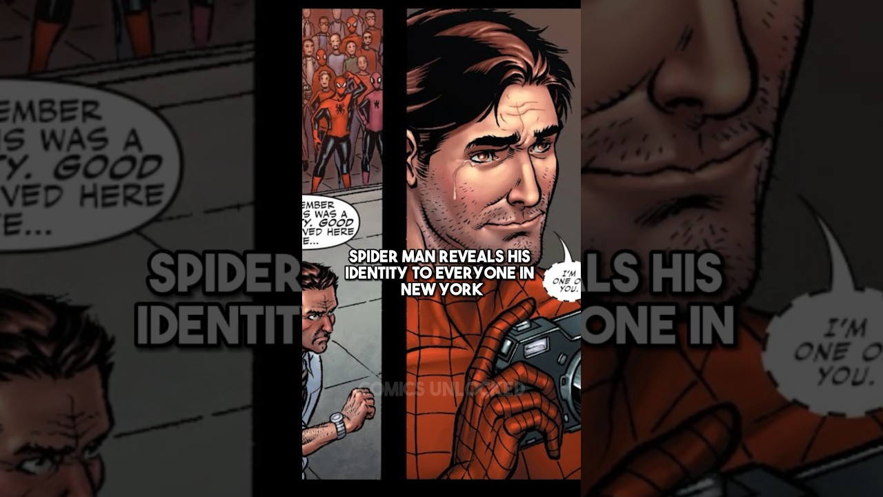 Spiderman Shocks New York by Revealing His True Identity! 🕷️