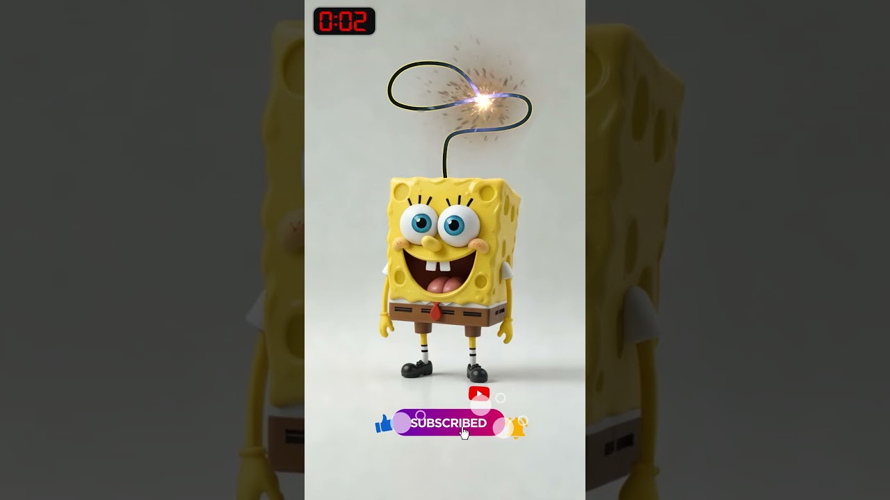 10 Second Timer Bomb - SPONGEBOB