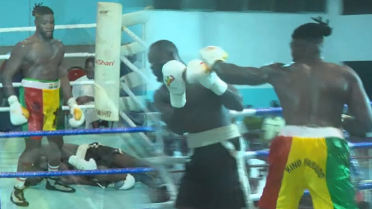 Mamadou Barry Déploie un KO Impressionnant contre Serigne Fallou Thiam 🥊