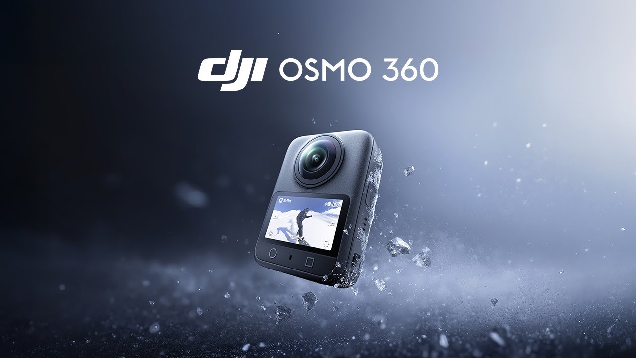 DJI Osmo 360: 8K 360° Camera with Innovative 1-Inch Square Sensor