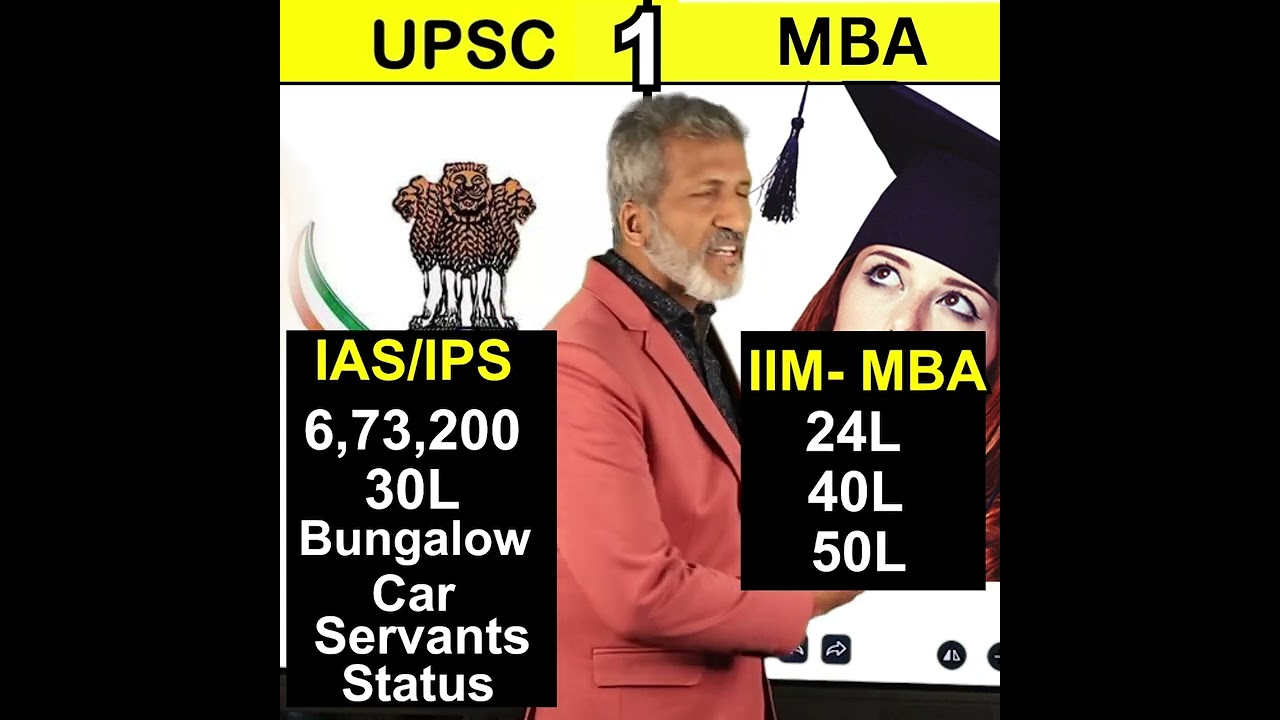 UPSC vs MBA: Which Path Leads to Your Dream Government Job? | Anurag Aggarwal हिंदी