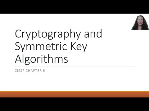Unit 2.1 Cryptography and Symmetric Key Algorithms (CISSP Chapter 6)