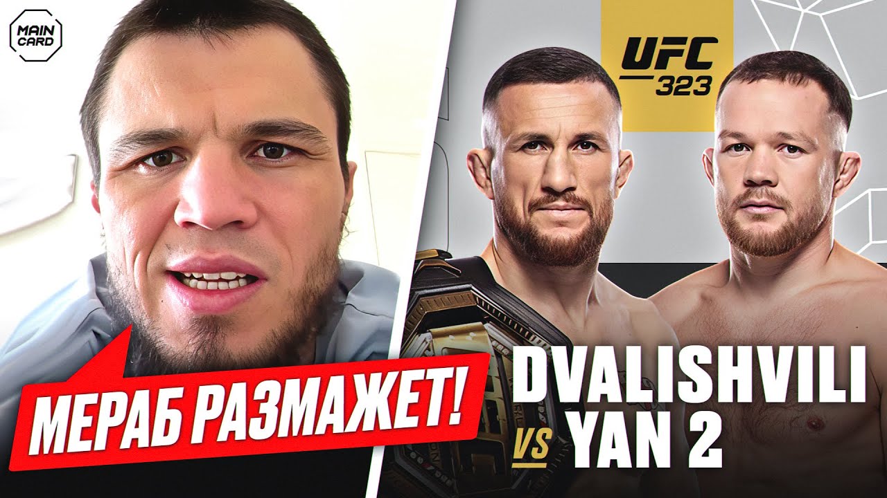 Прогнозы бойцов на UFC 323: Двалишвили vs Ян 2