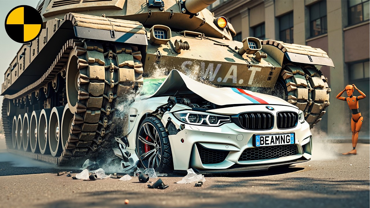 Epic Police Chase Fails in BeamNG.Drive 🚓 | Dummy's Wild Escape Continues