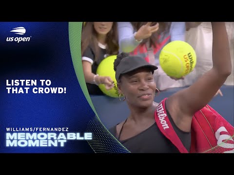 Venus Williams & Leylah Fernandez Walk Off the Court | 2025 US Open